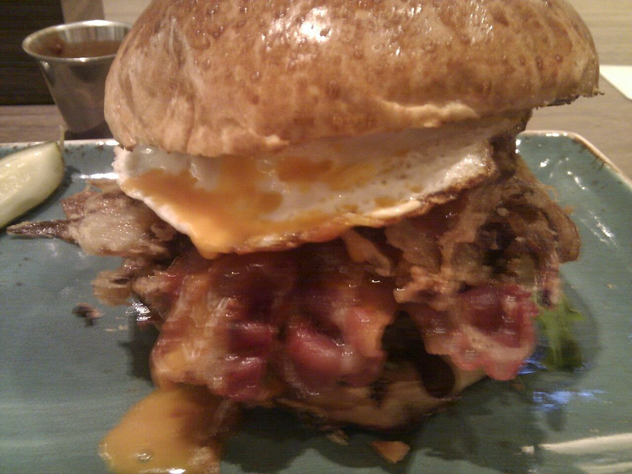 A burger