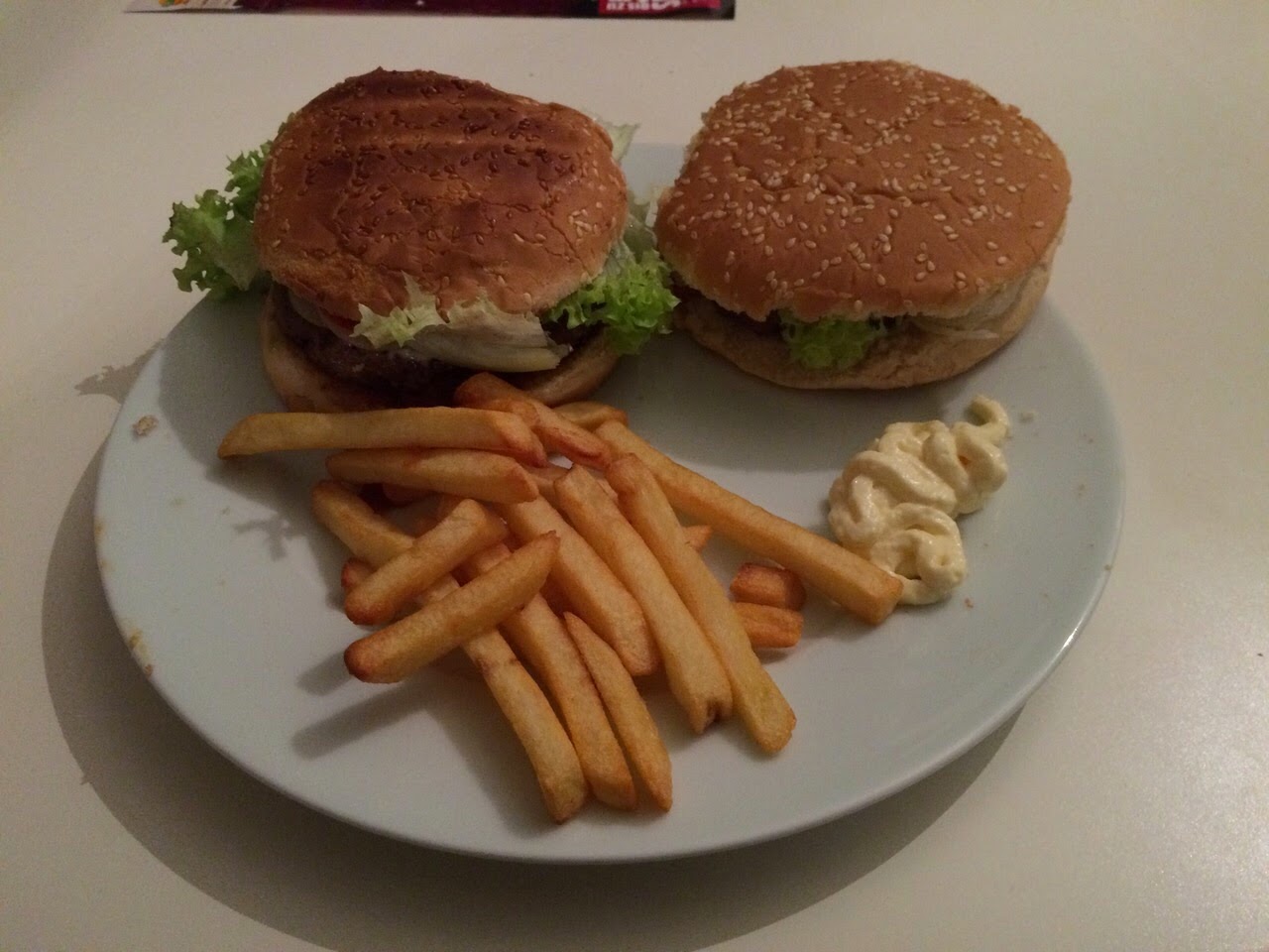 A burger