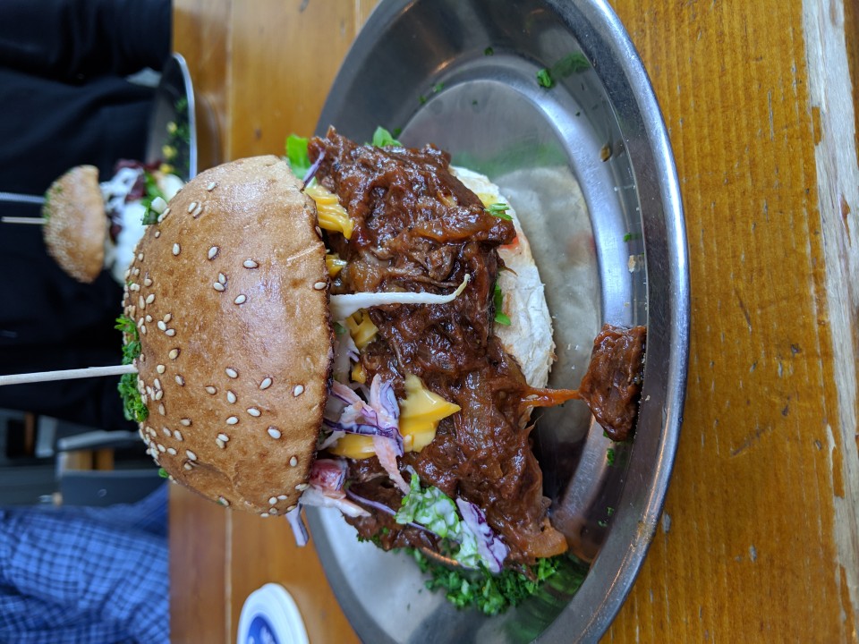 A burger