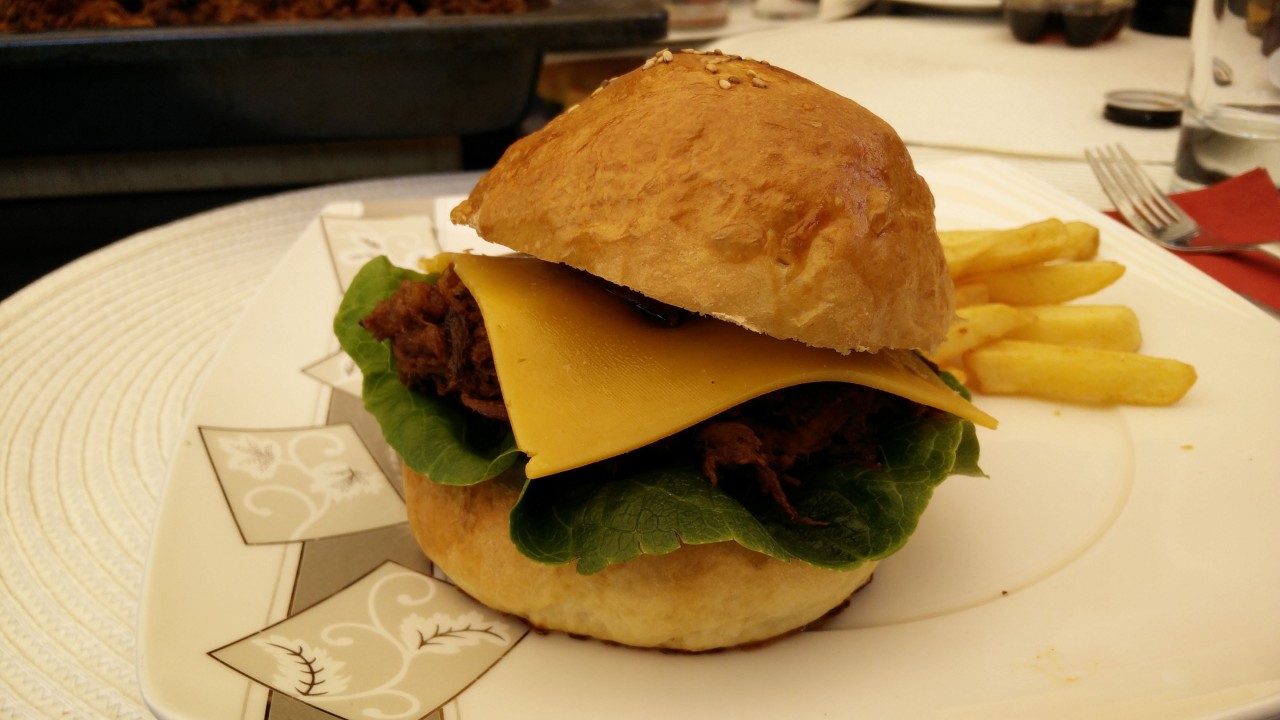 A burger