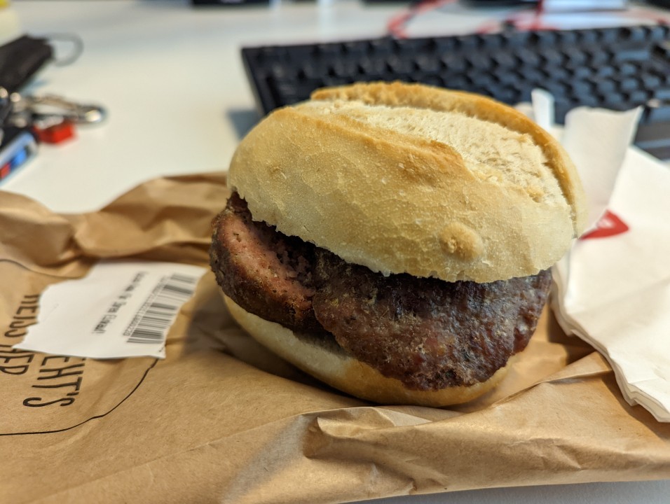 A burger