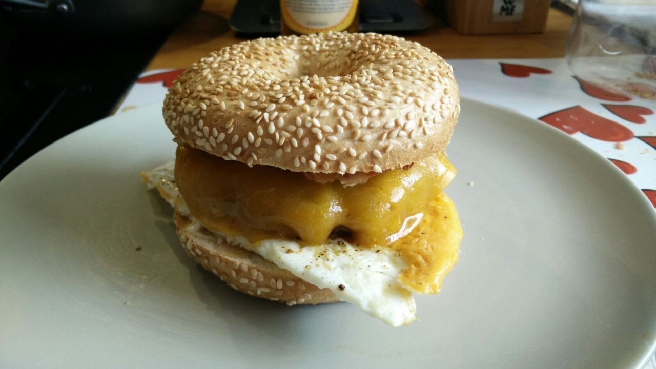 A burger