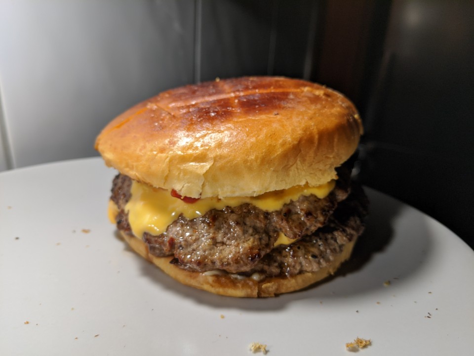 A burger