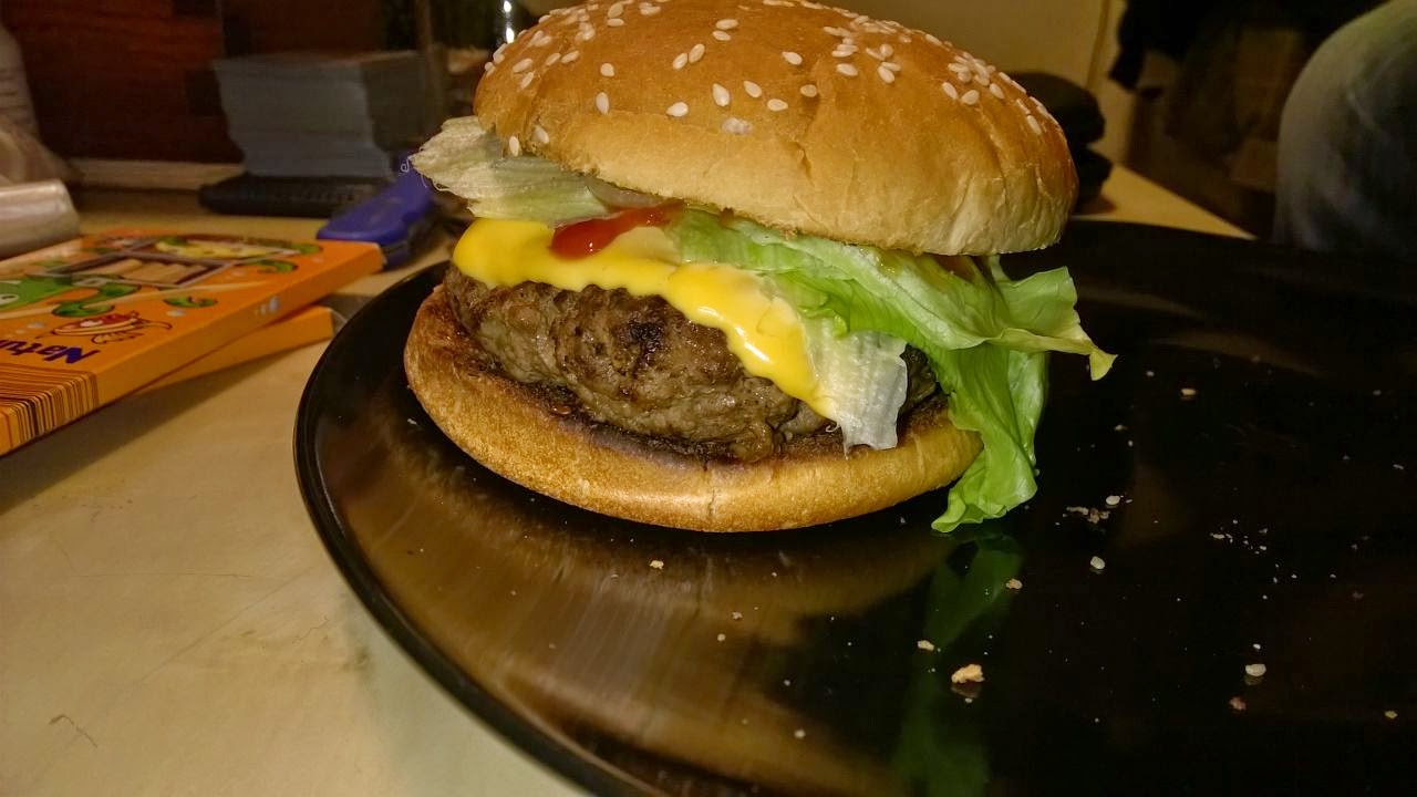 A burger